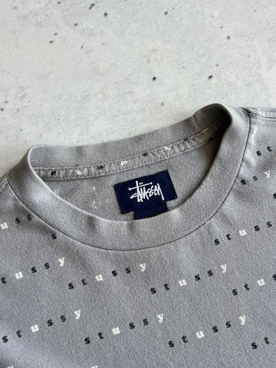 Stussy Repeat Spell Out T Shirt (S)