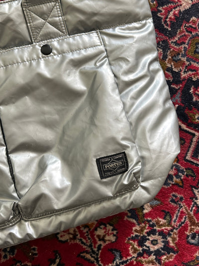 Porter Yoshida & Co. Silver jet Padded Tote Bag (One Size)