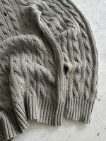 Ralph Lauren Cable Knit Crewneck Jumper (XL)