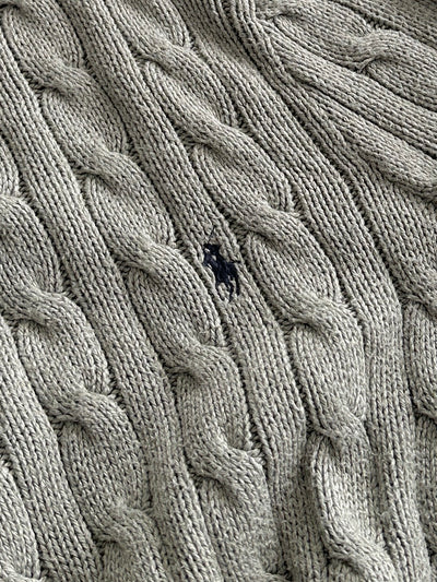 Ralph Lauren Cable Knit Crewneck Jumper (XL)