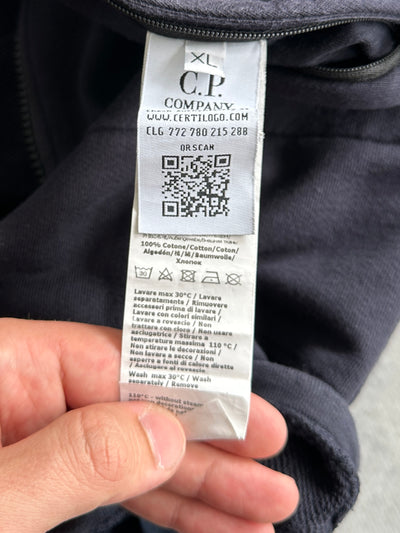 CP Company Lens Heavyweight Zip Up Sweatshirt (L)