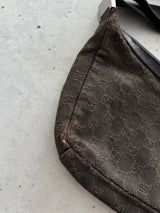 Vintage Gucci GG Canvas Crossbody / Shoulder Bag (One Size)