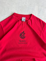90's Stussy Apple Think International T Shirt (S)
