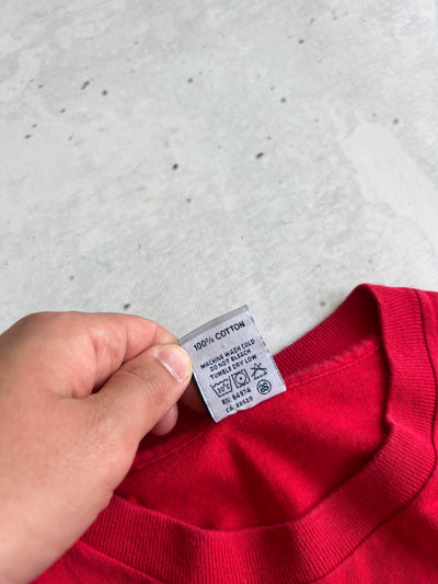 90's Stussy Apple Think International T Shirt (S)