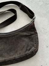 Vintage Gucci GG Canvas Crossbody / Shoulder Bag (One Size)