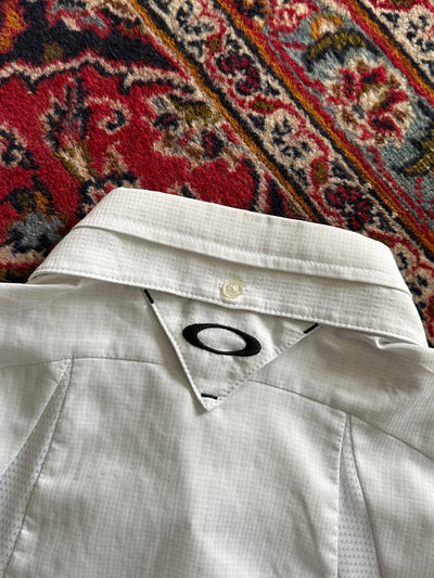 00's Oakley Multi Zip Button Up Shirt (M)