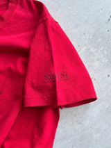 90's Stussy Apple Think International T Shirt (S)