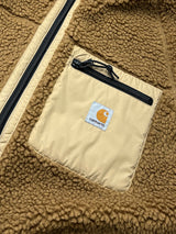 Brand New Carhartt WIP chunky prentis deep pile fleece gilet (L)