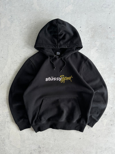 Stussy Sport Appliqué Heavyweight Pullover Hoodie (S)