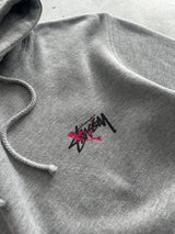 Stussy Script Paint Pullover Hoodie (M)