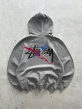 Stussy Script Paint Pullover Hoodie (M)