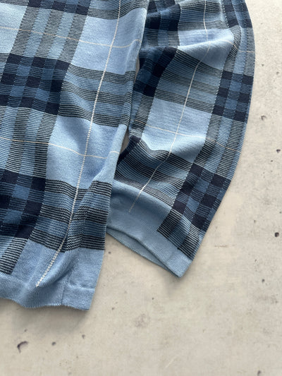 00's Burberry Nova Check Crewneck Knit Jumper (L)