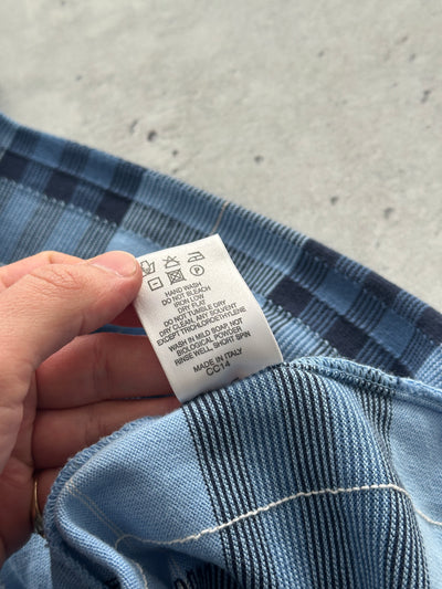 00's Burberry Nova Check Crewneck Knit Jumper (L)