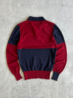 Vivienne Westwood Colour Block Wool Long Sleeve Polo Shirt (S)
