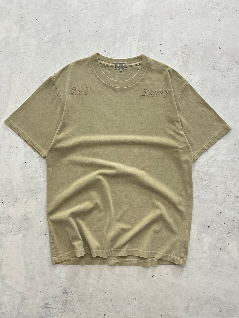 Cav Empt Embroidered Spell Out T Shirt (XL)
