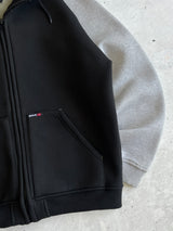 Schott NYC Heavyweight Zip Up scuba Hoodie (L)
