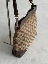 Vintage Gucci GG Canvas Shoulder Bag (One Size)