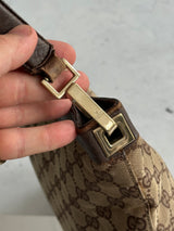 Vintage Gucci GG Canvas Shoulder Bag (One Size)