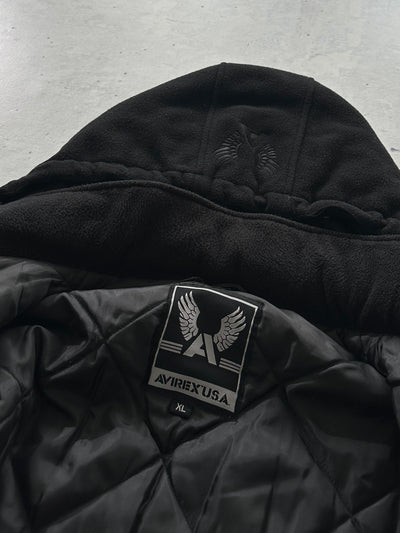 Avirex Heavyweight Zip Up Fleece Jacket (XL)