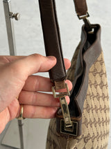 Vintage Gucci GG Canvas Shoulder Bag (One Size)