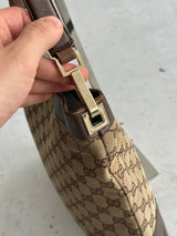 Vintage Gucci GG Canvas Shoulder Bag (One Size)
