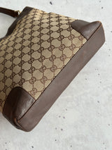 Vintage Gucci GG Canvas Shoulder Bag (One Size)
