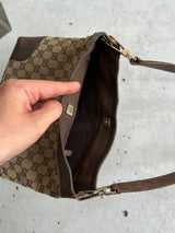 Vintage Gucci GG Canvas Shoulder Bag (One Size)