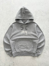 Stussy Embroidered Script Pullover Hoodie (S)