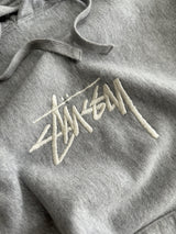 Stussy Embroidered Script Pullover Hoodie (S)