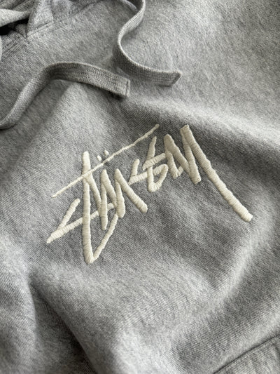 Stussy Embroidered Script Pullover Hoodie (S)