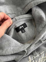 Stussy Embroidered Script Pullover Hoodie (S)