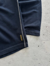 00's Armani Jeans Embroidered AJ Long Sleeve T Shirt (S)