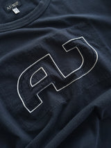 00's Armani Jeans Embroidered AJ Long Sleeve T Shirt (S)