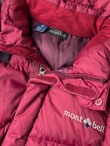 00's Mont Bell 800 down fill hooded puffer jacket (S)