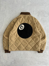 Stussy 8 Ball Quilted Liner Jacket (XL)