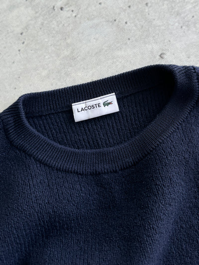 Lacoste Merino Wool Crewneck Knit Jumper (S)