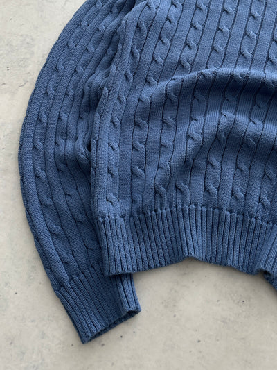 Ralph Lauren Crewneck Cable Knit Jumper (L)