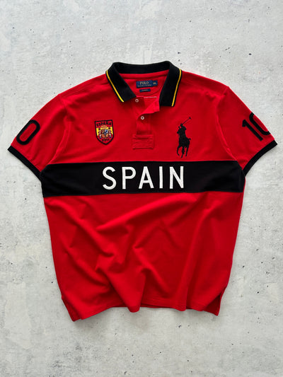 Ralph Lauren Big Logo Spain Polo Shirt (XXL)