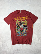 00's Ed Hardy spell out t shirt (XL)