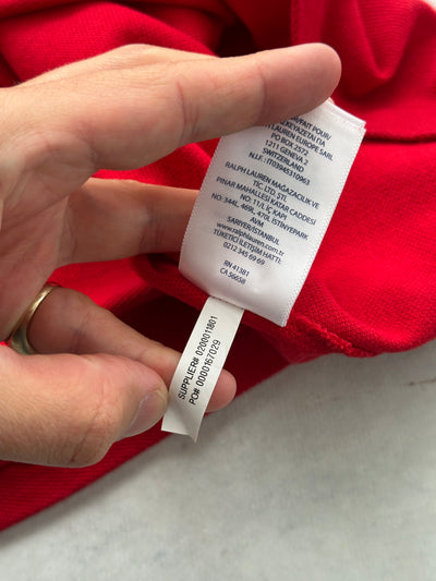 Ralph Lauren Big Logo Spain Polo Shirt (XXL)