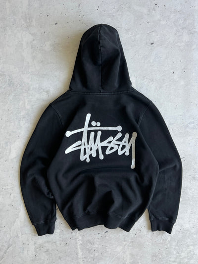 Stussy Script Heavyweight Pullover Hoodie (S)