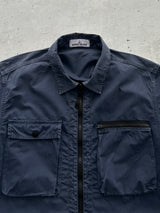 SS/17 Stone Island Zip Up Overshirt (L)