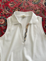 Burberry Nova Check Polo Shirt (Women's M)