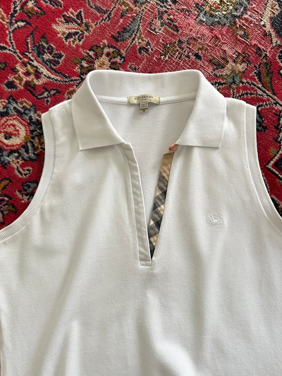 Burberry Nova Check Polo Shirt (Women's M)