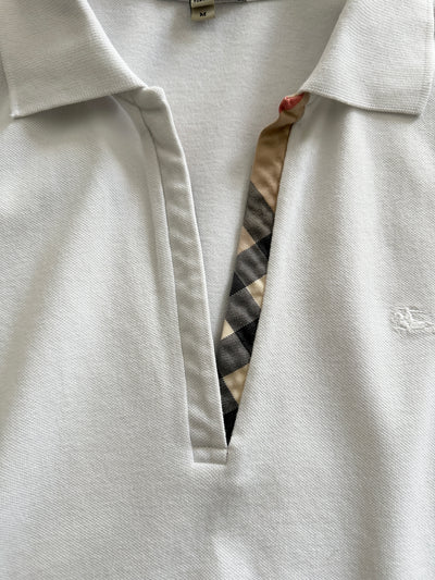 Burberry Nova Check Polo Shirt (Women's M)