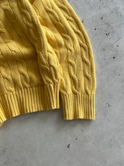 Ralph Lauren Cable Knit Crewneck Jumper (XL)