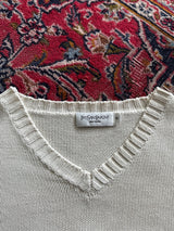 Vintage YSL V Neck Knit Jumper (S)