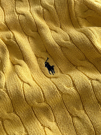 Ralph Lauren Cable Knit Crewneck Jumper (XL)
