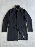 Burberry Nova Check nylon Mac / Trench Coat (L)