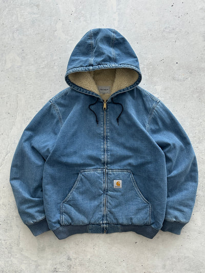 Carhartt WIP Fur Lined Zip Up Active Jacket (XL)